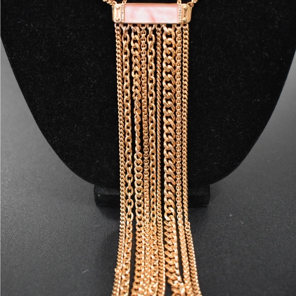 Henri Bendel Rose-gold Caged Necklace - Picture 2 of 9